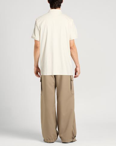 Man Polo shirt Ivory Size L Cotton