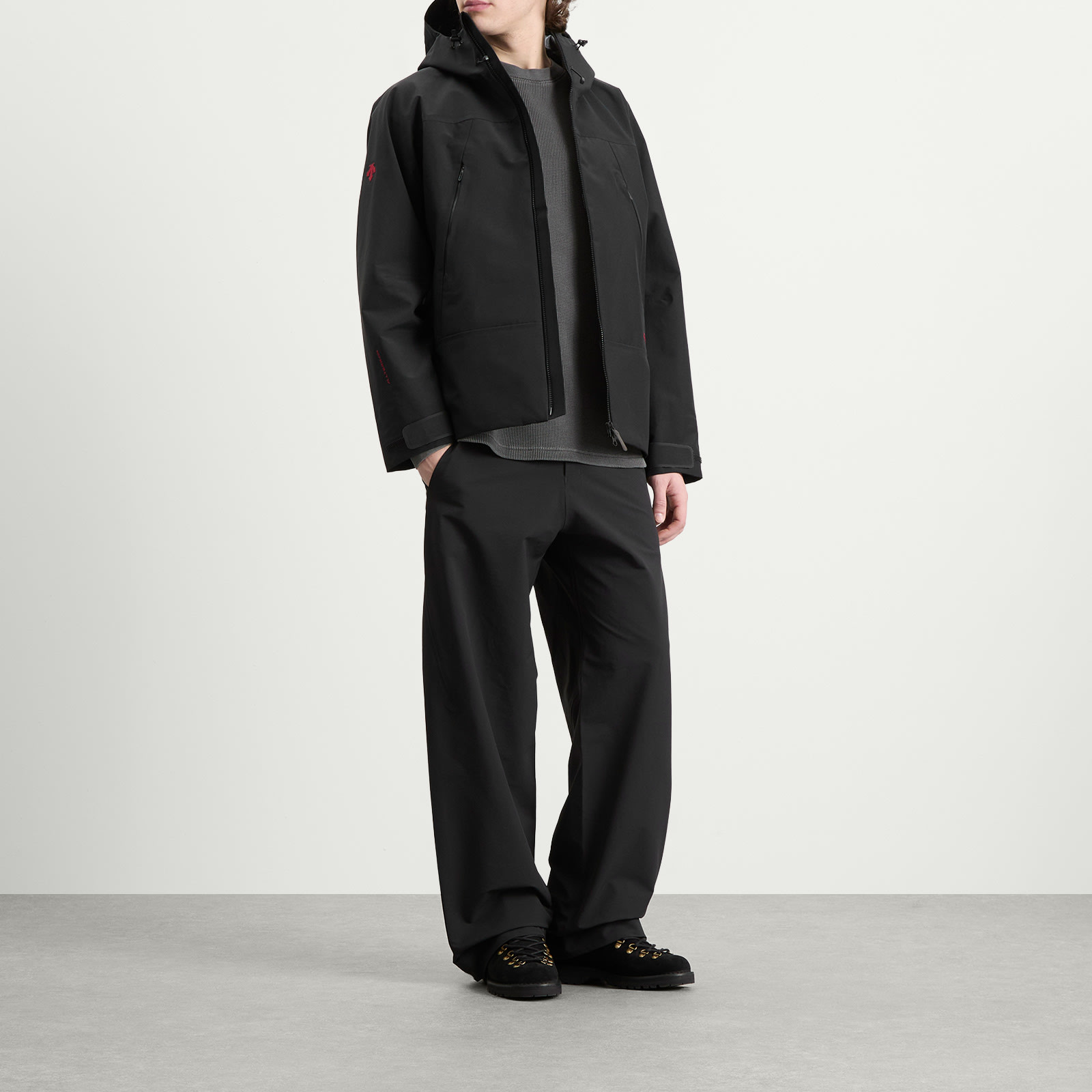 Men's Allterrain x JJJJound Hardshell Jacket in Black/Charcoal
