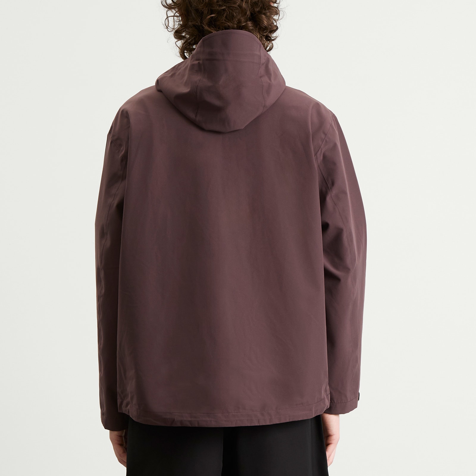 Men's V3 Shell Hooded Jacket Raisin