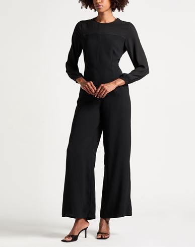 Woman Jumpsuit Black Size S Polyester