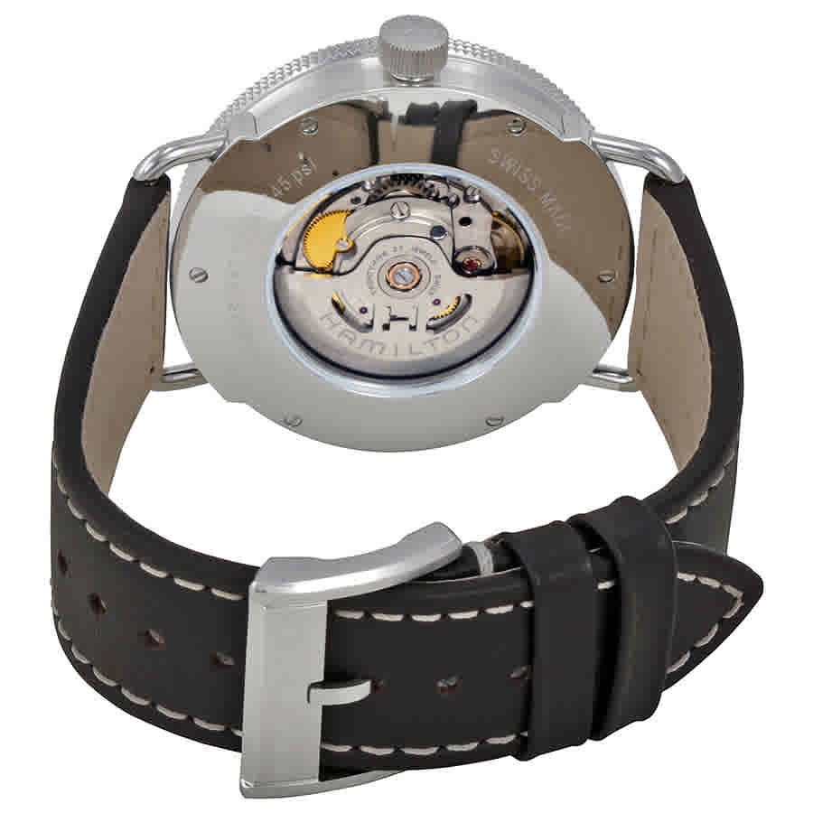 Khaki Navy Pioneer Automatic Silver Dial Mens Watch H77715553