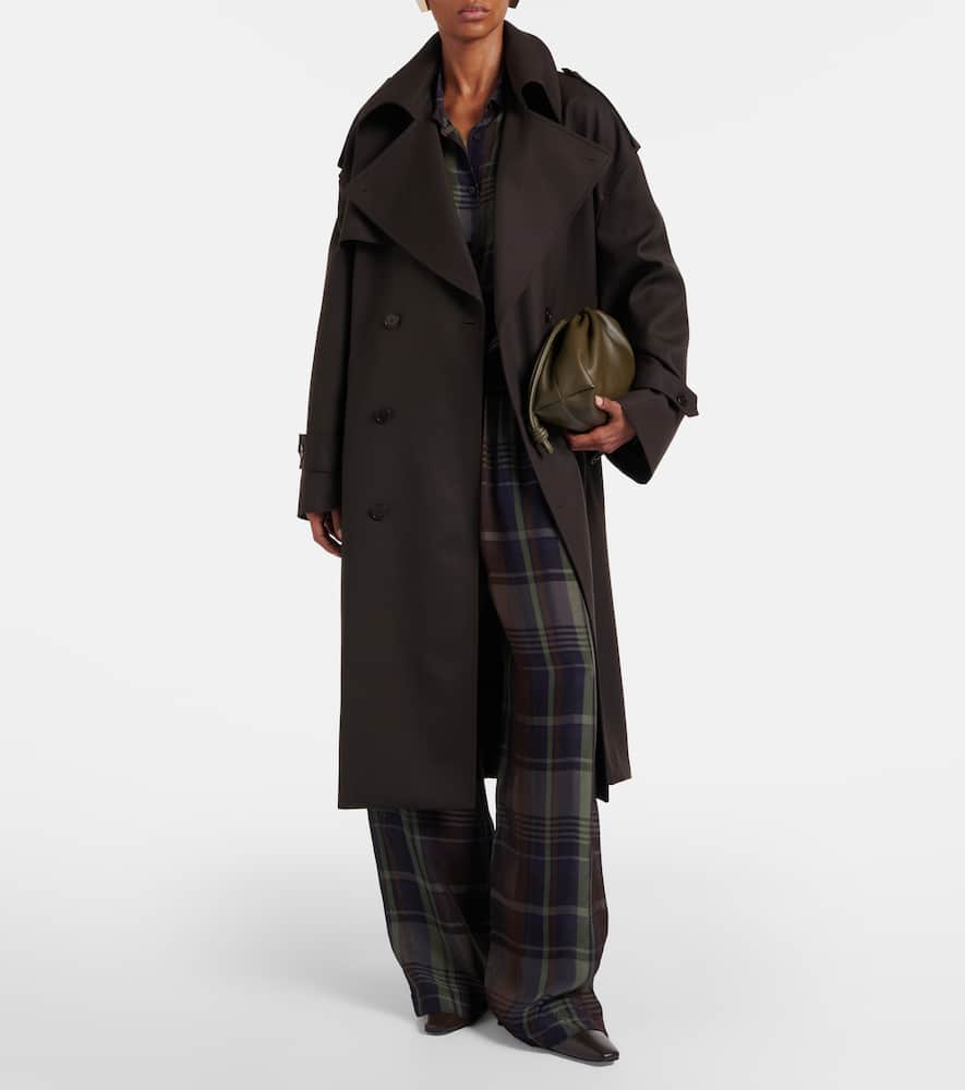 Dursley belted double-breasted trench coat