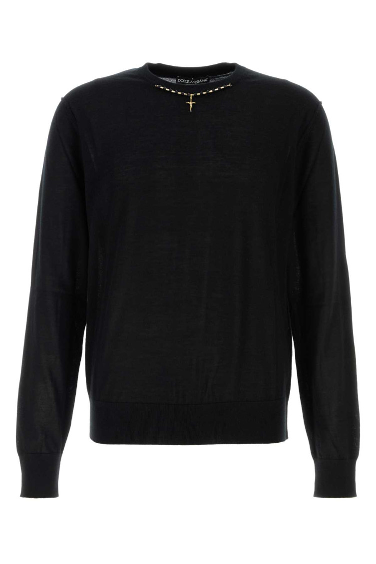 Black Cashmere Sweater