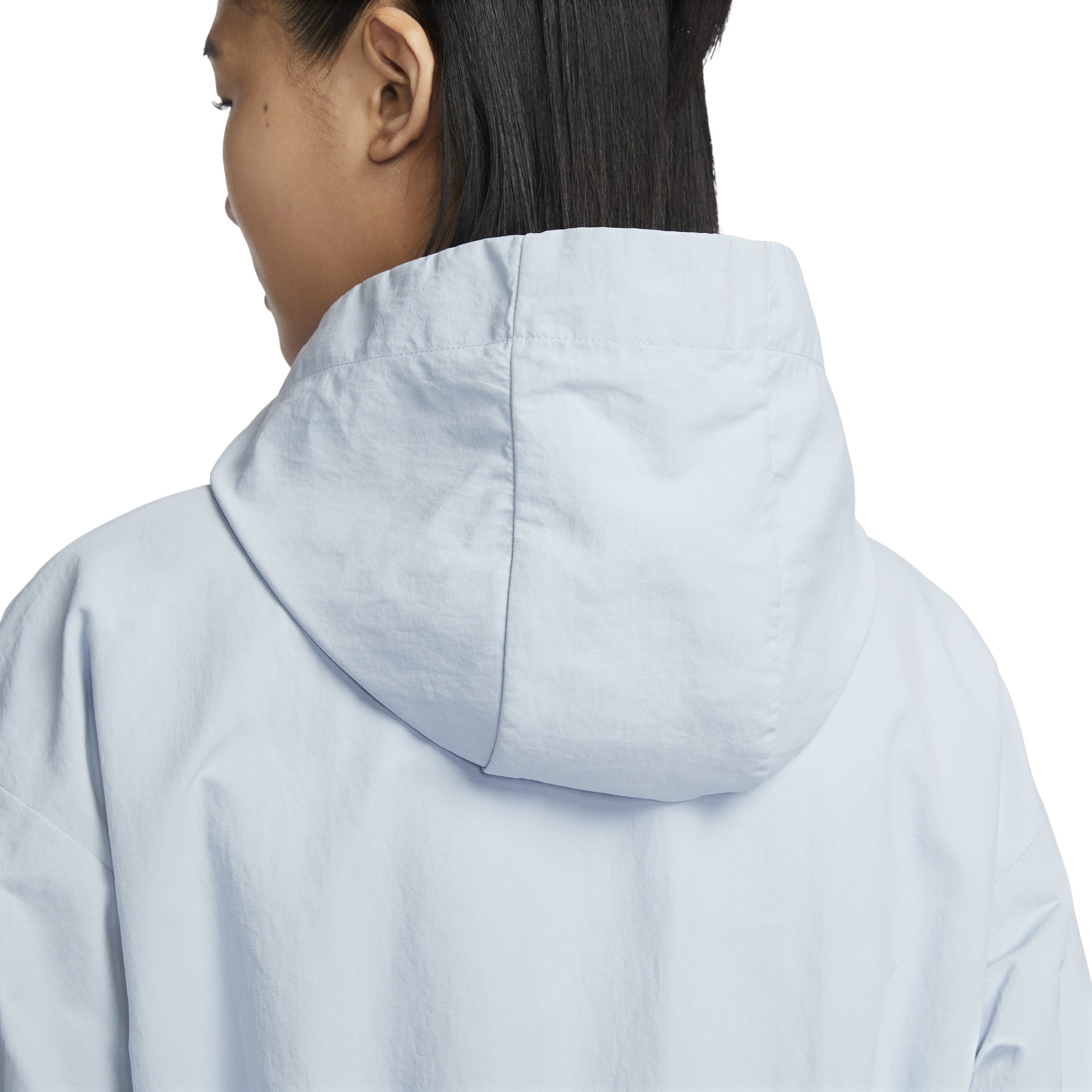 (WMNS) Sportswear Everything Wovens Oversized Hooded Jacket 'Light Armoury Blue'