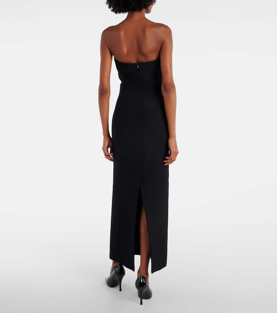 Yao strapless maxi dress