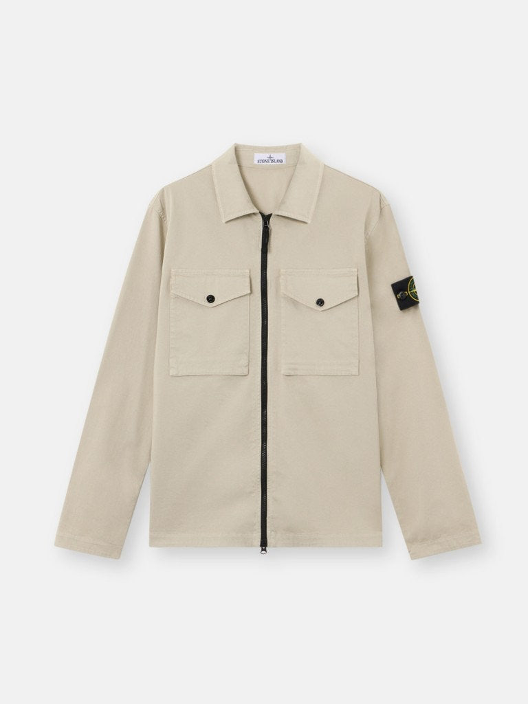 Men's Sandstone-Treated Overshirt
