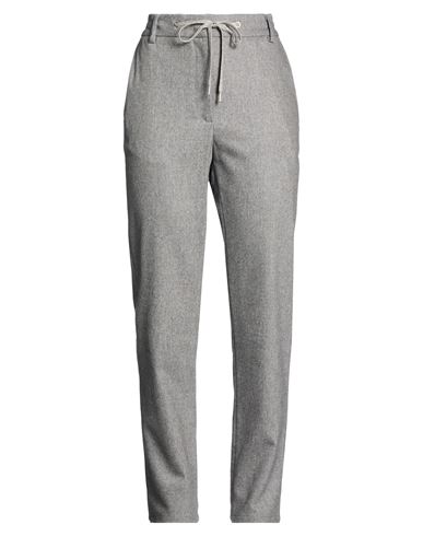 Woman Pants Grey Size 2 Wool, Cashmere, Elastane