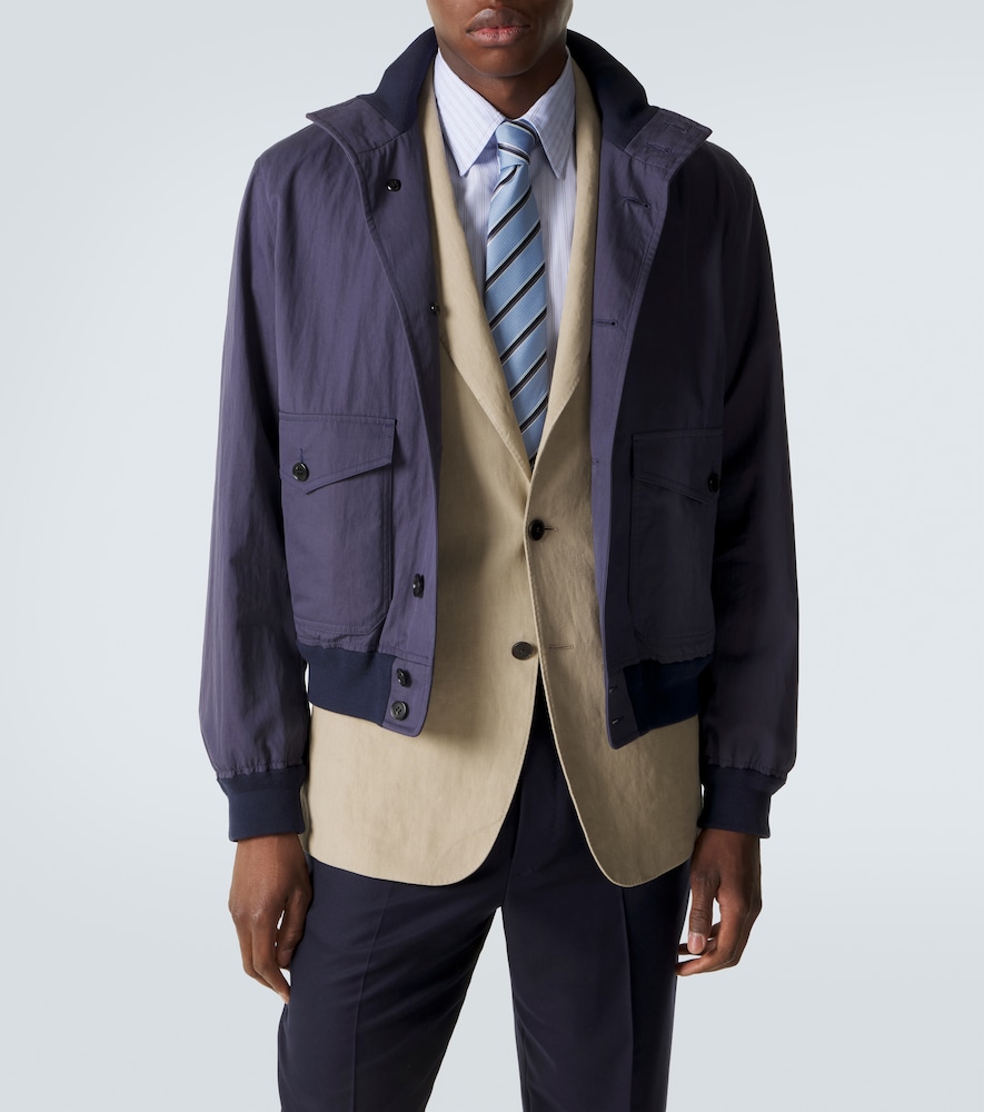 Cotton-blend jacket