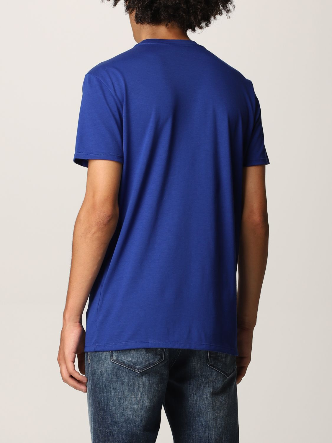 T-Shirt Men colour Blue