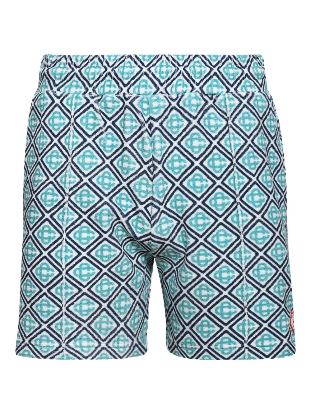 Casablanca towelling shorts - Blue