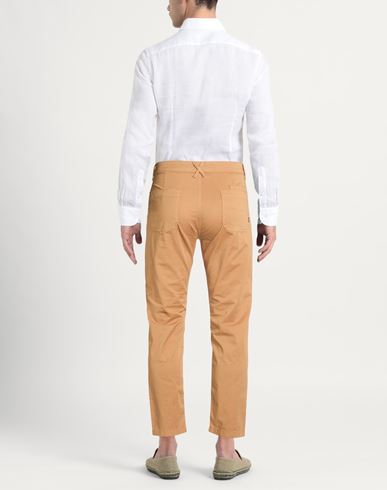 Man Pants Camel Size 31 Cotton, Elastane