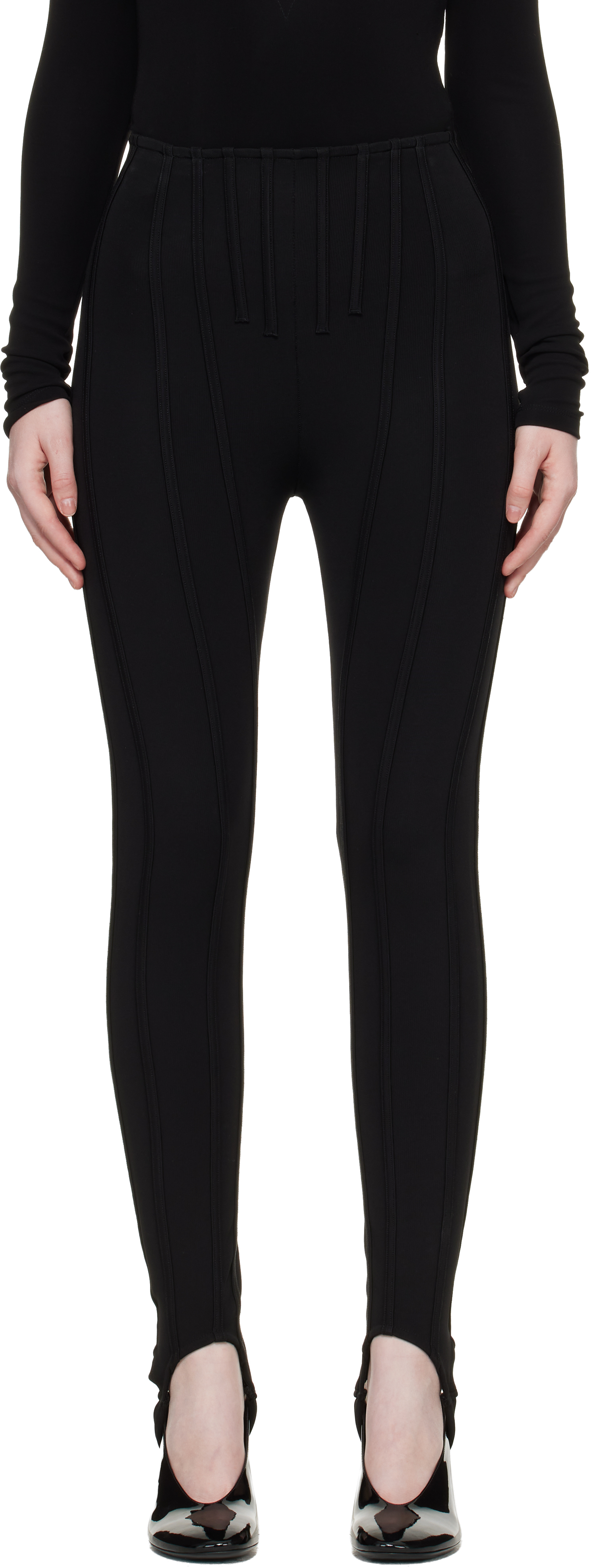 Black Jersey Milano Leggings