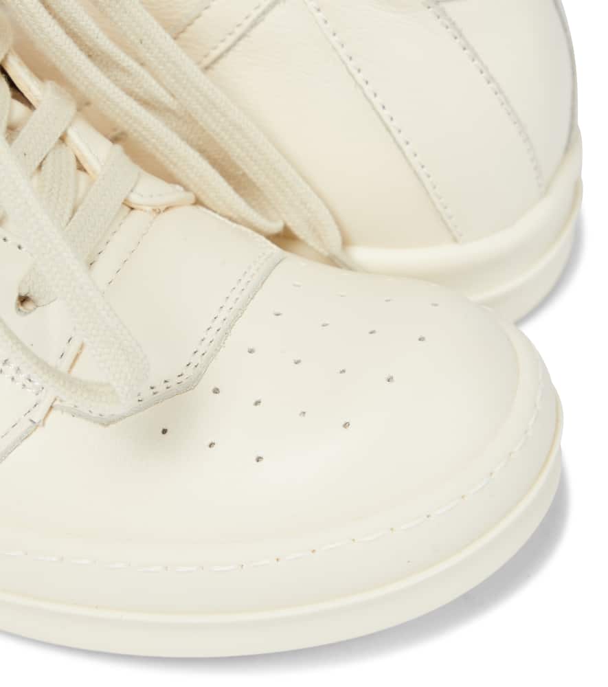 Geobasket leather high-top sneakers