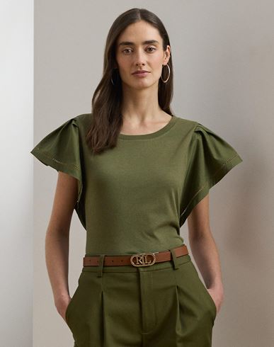 Lauren Ralph Lauren Jersey Flutter