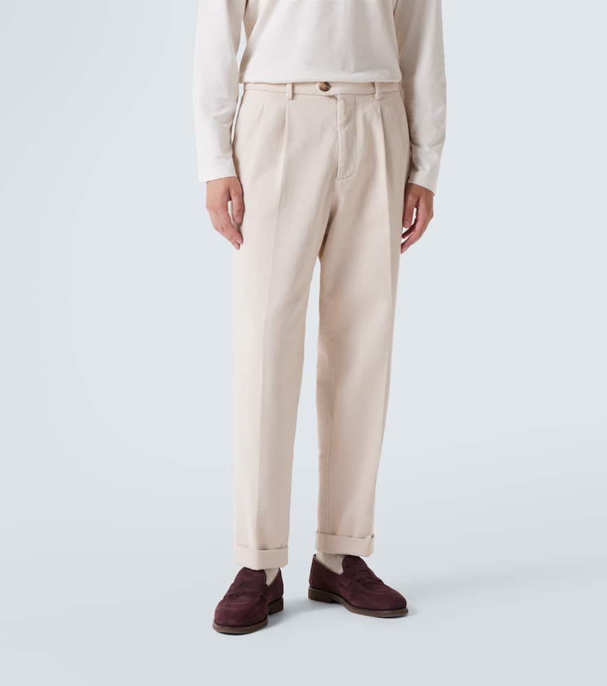 Cotton chinos