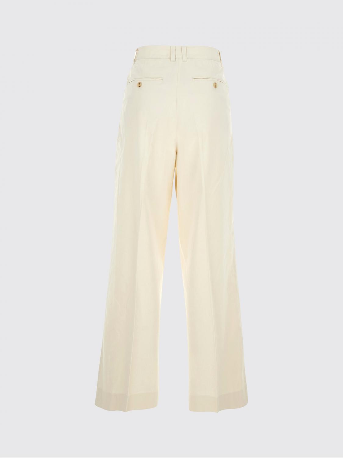 Cotton Blend Chino Trousers