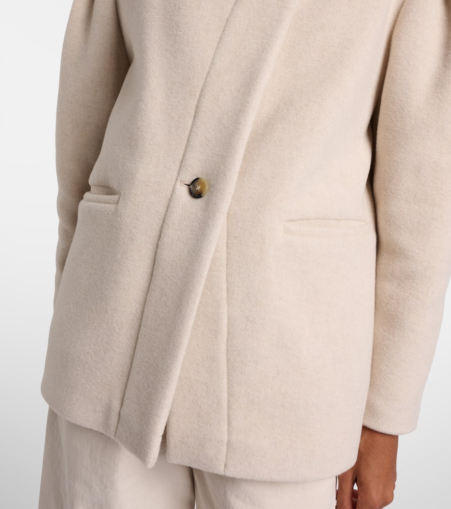 Wool-blend jacket