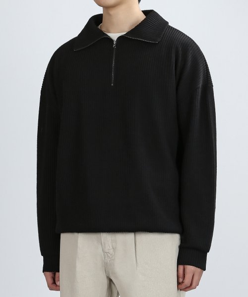 RAVINE TEX ZIP-UP KNIT