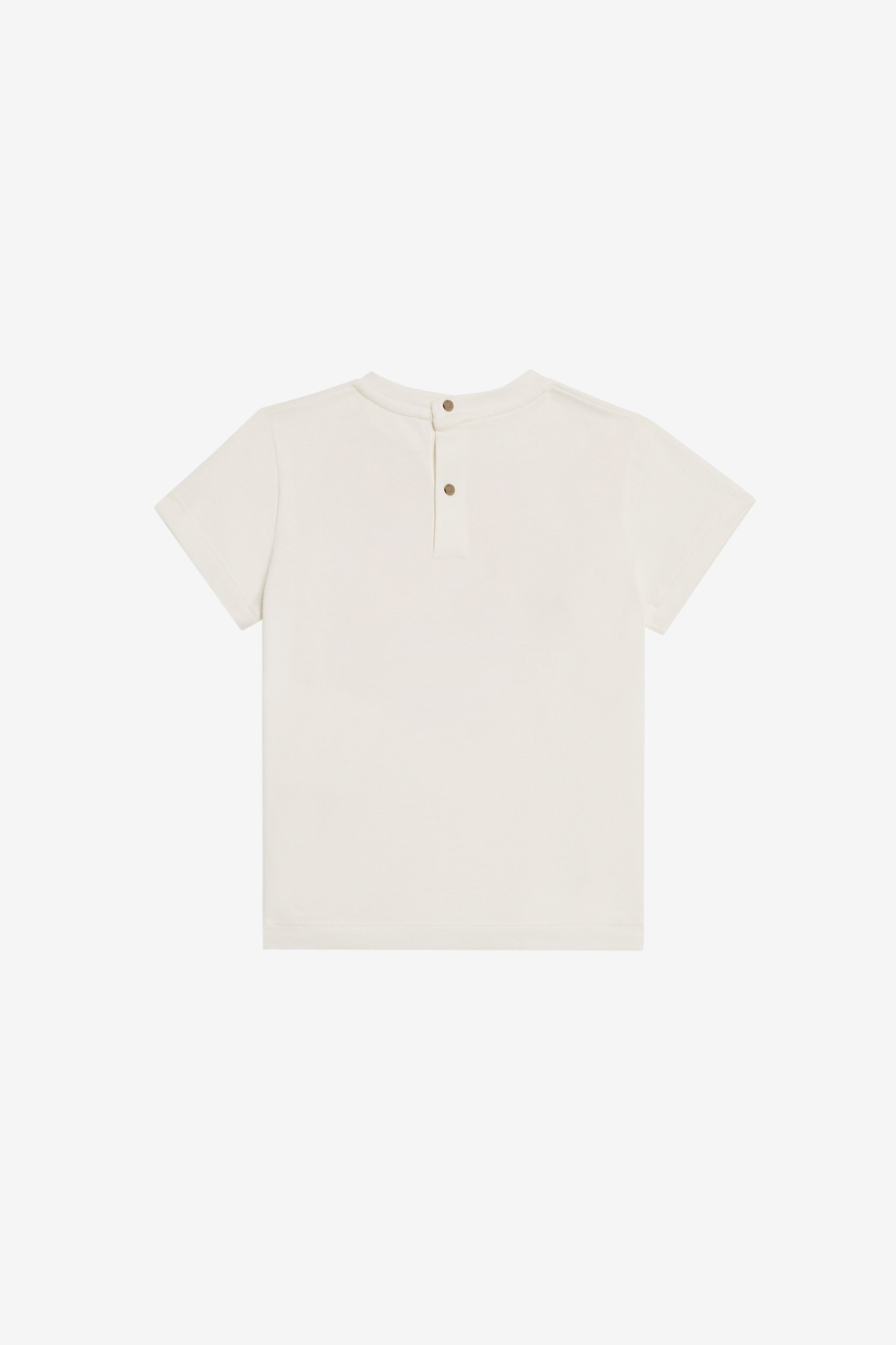 T-shirt With Monogram Rc Embroidery