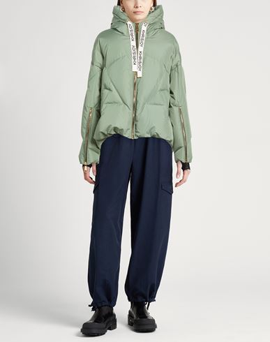 Woman Puffer Sage green Size 000 Polyester