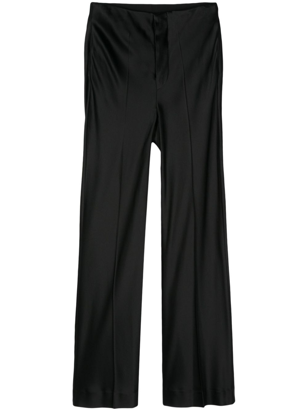 Wide-leg tailored trousers - Black