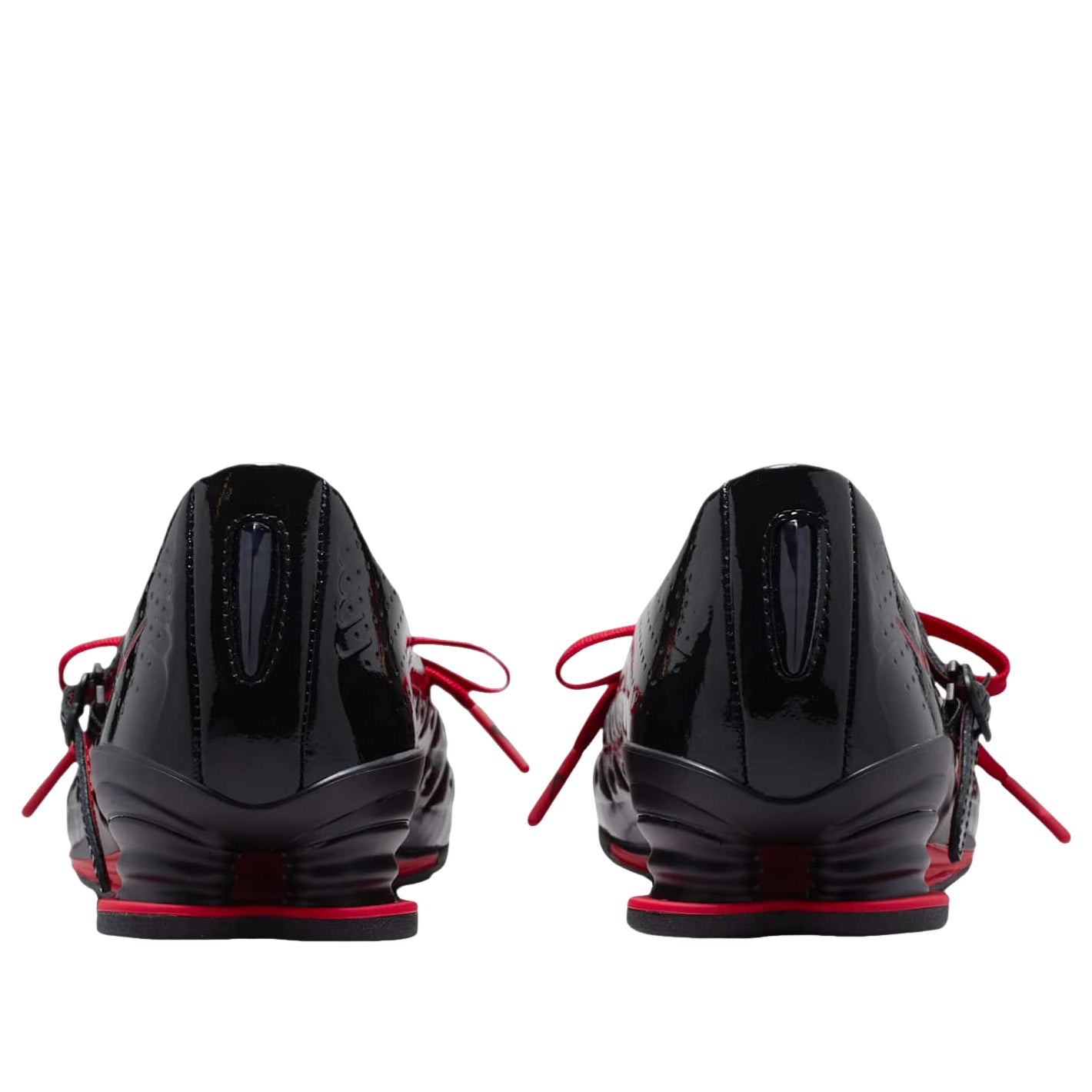 (WMNS) x LABELHOOD Shox Z Calistra 'Black University Red'