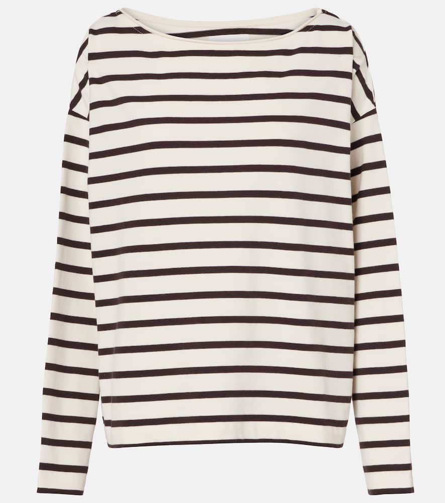 Striped cotton T-shirt