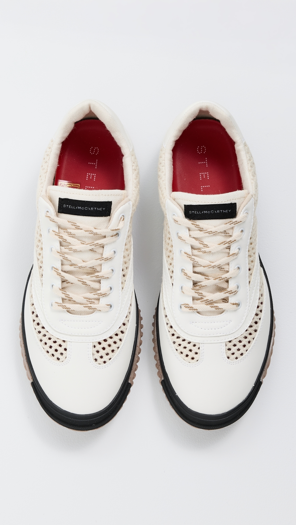 S-Wave Sport Alter Mat And Mesh Sneakers White