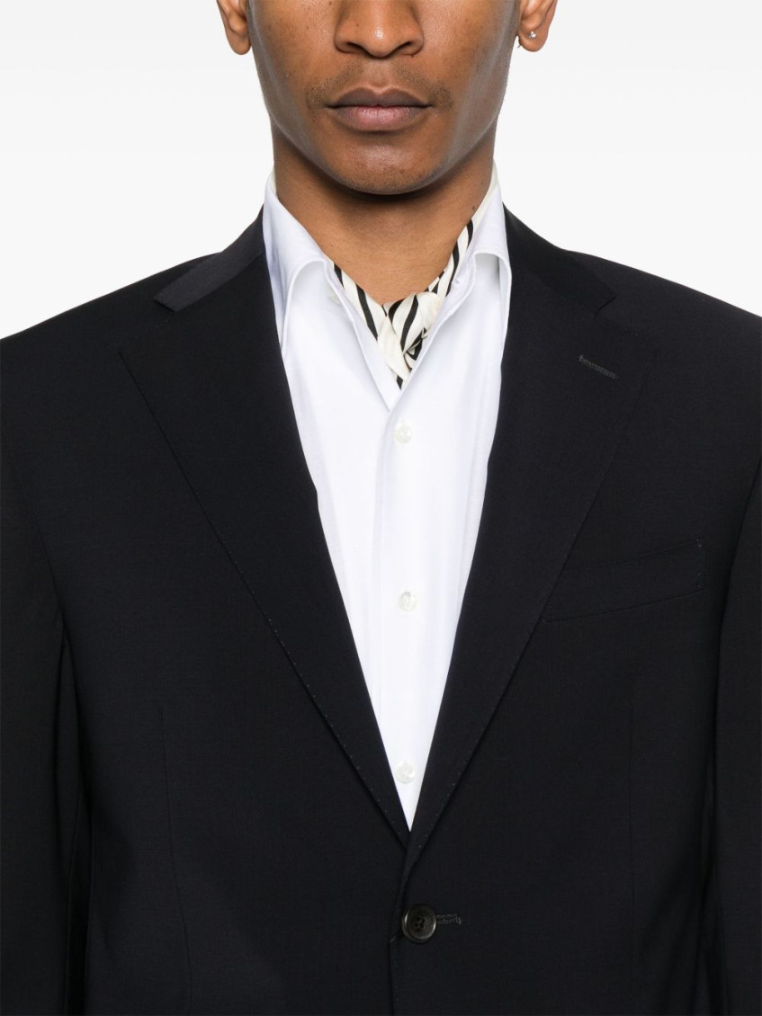 Navy Blue single breasted suit
