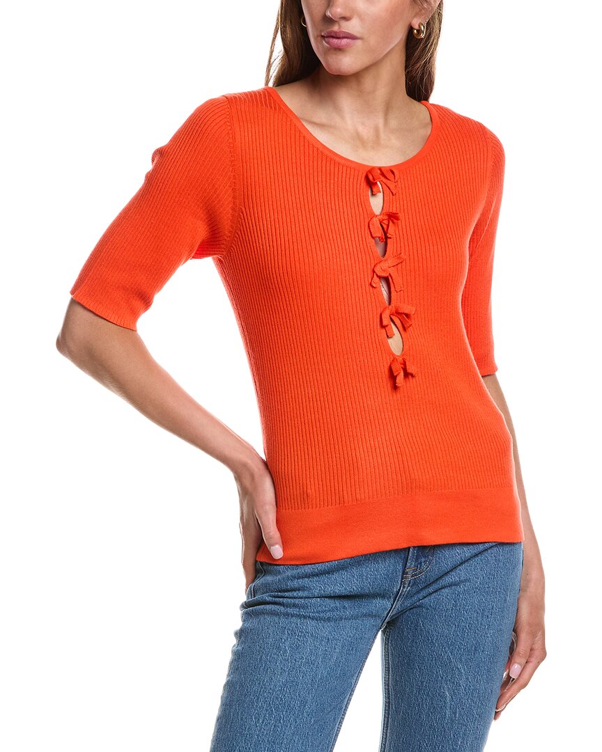 Ihmafa Boatneck Elbow Sleeve Top