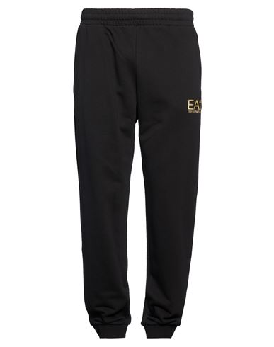 Man Pants Black Size L Cotton
