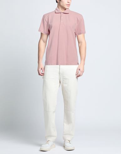 Man Polo shirt Pink Size M Pima Cotton