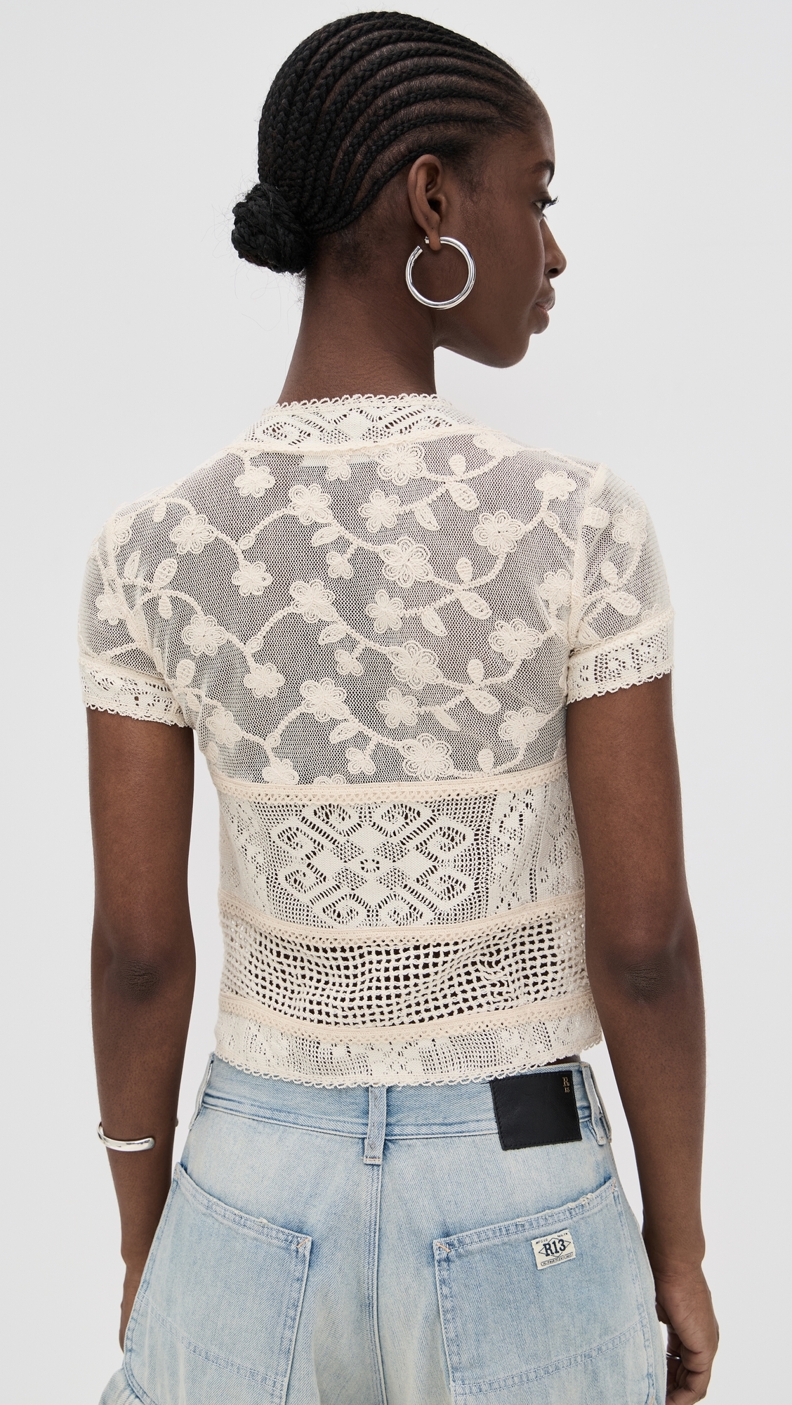 SIEDRES Syrine Top Ecru