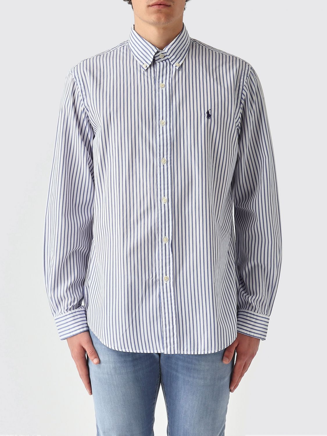 Shirt Men color Yellow Cream