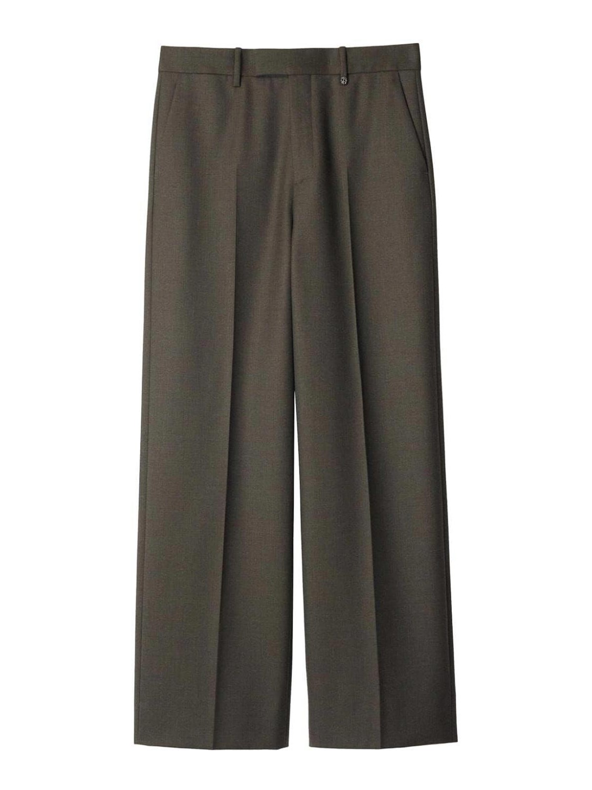 Wool tailored trousers - Grey