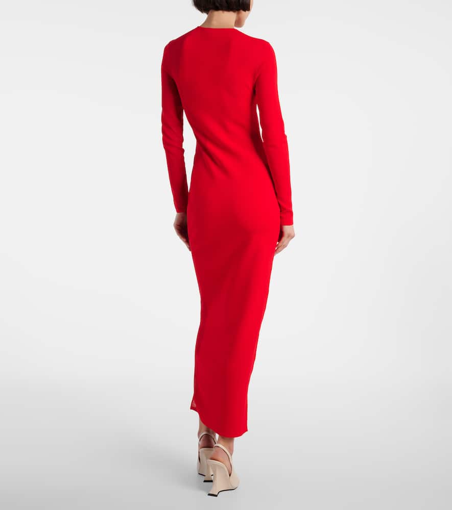 Miracle panelled maxi dress