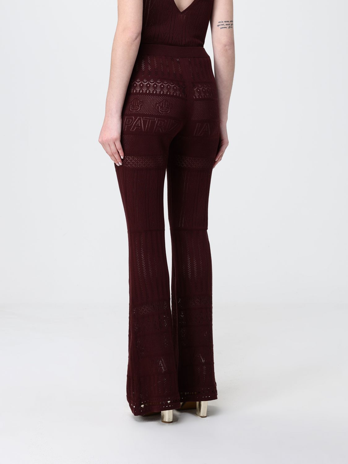Pants Woman color Brown