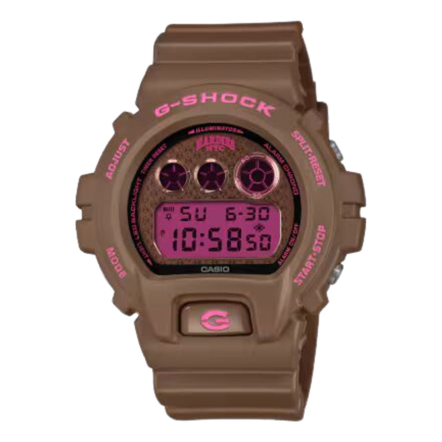 G-SHOCK x Hardies NYC 6900 Series 'Brown Pink'