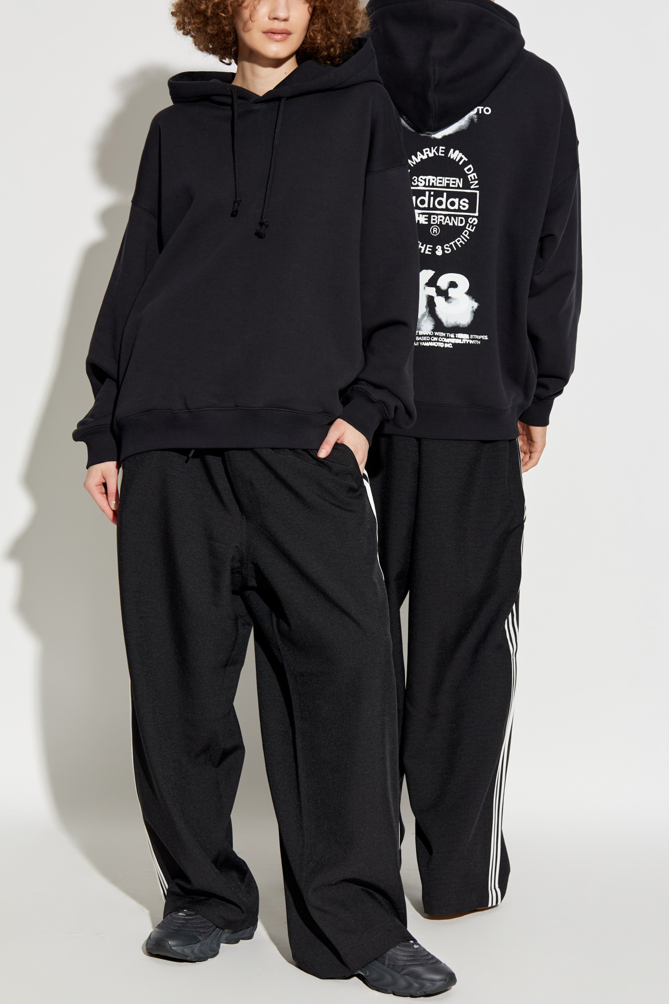 Trousers With Logo, Unisex, Black