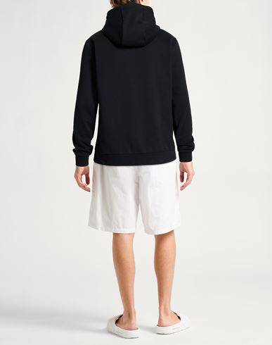 Man Sweatshirt Black Size 3XL Polyester, Cotton