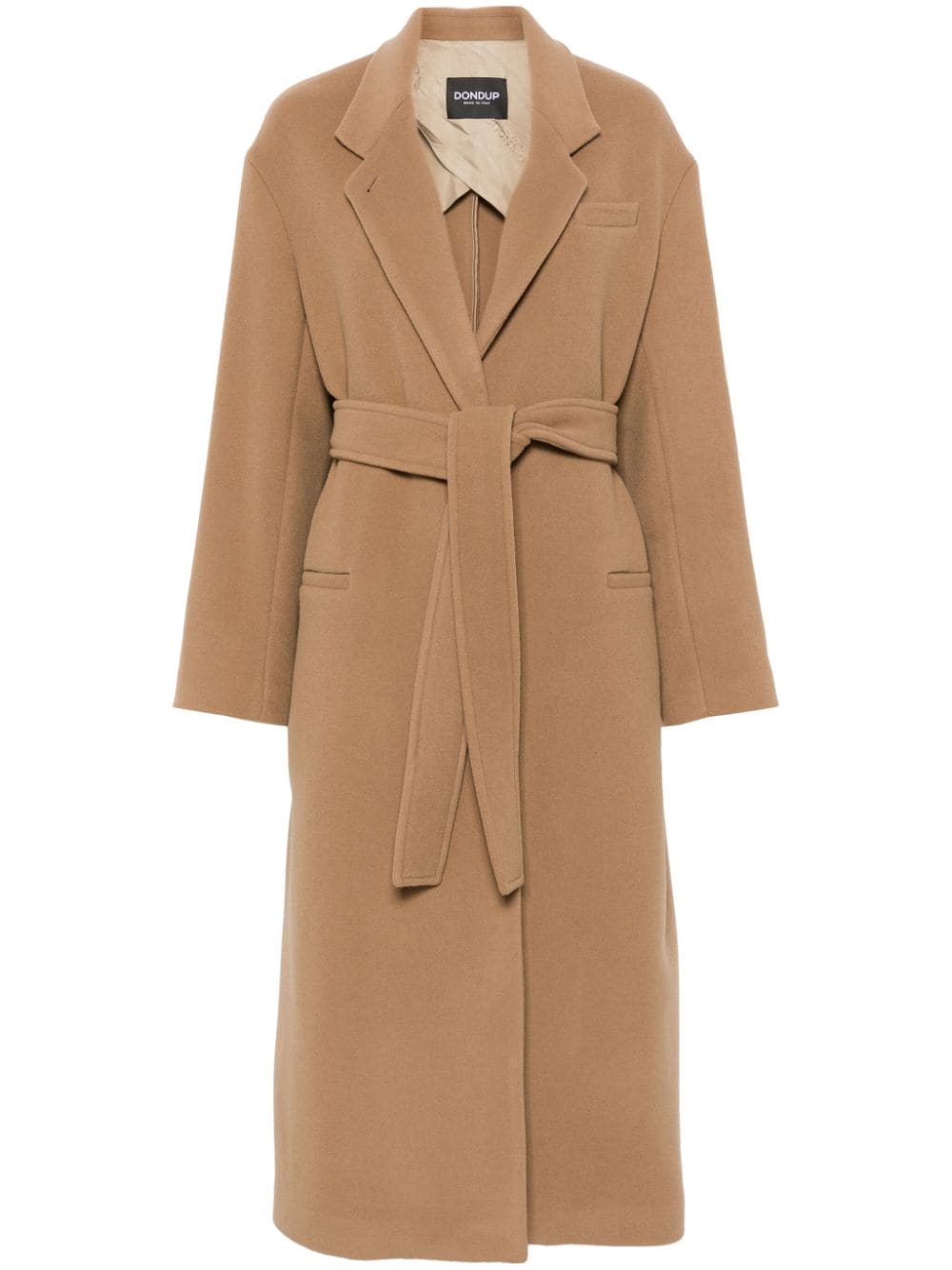 Double-breasted coat - Brown