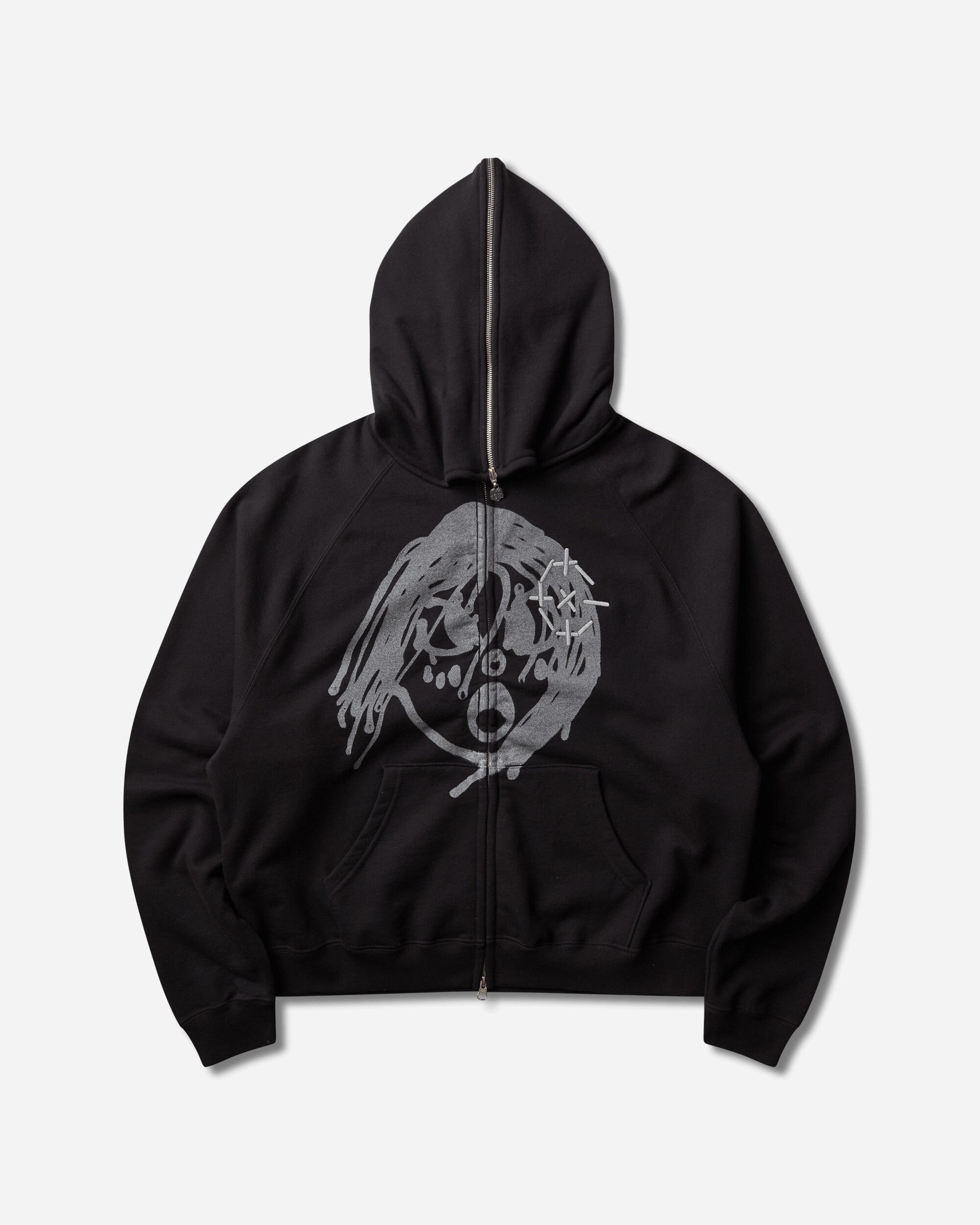 Men s Reflective Finesse Pup Full Zip After Hoodie Black