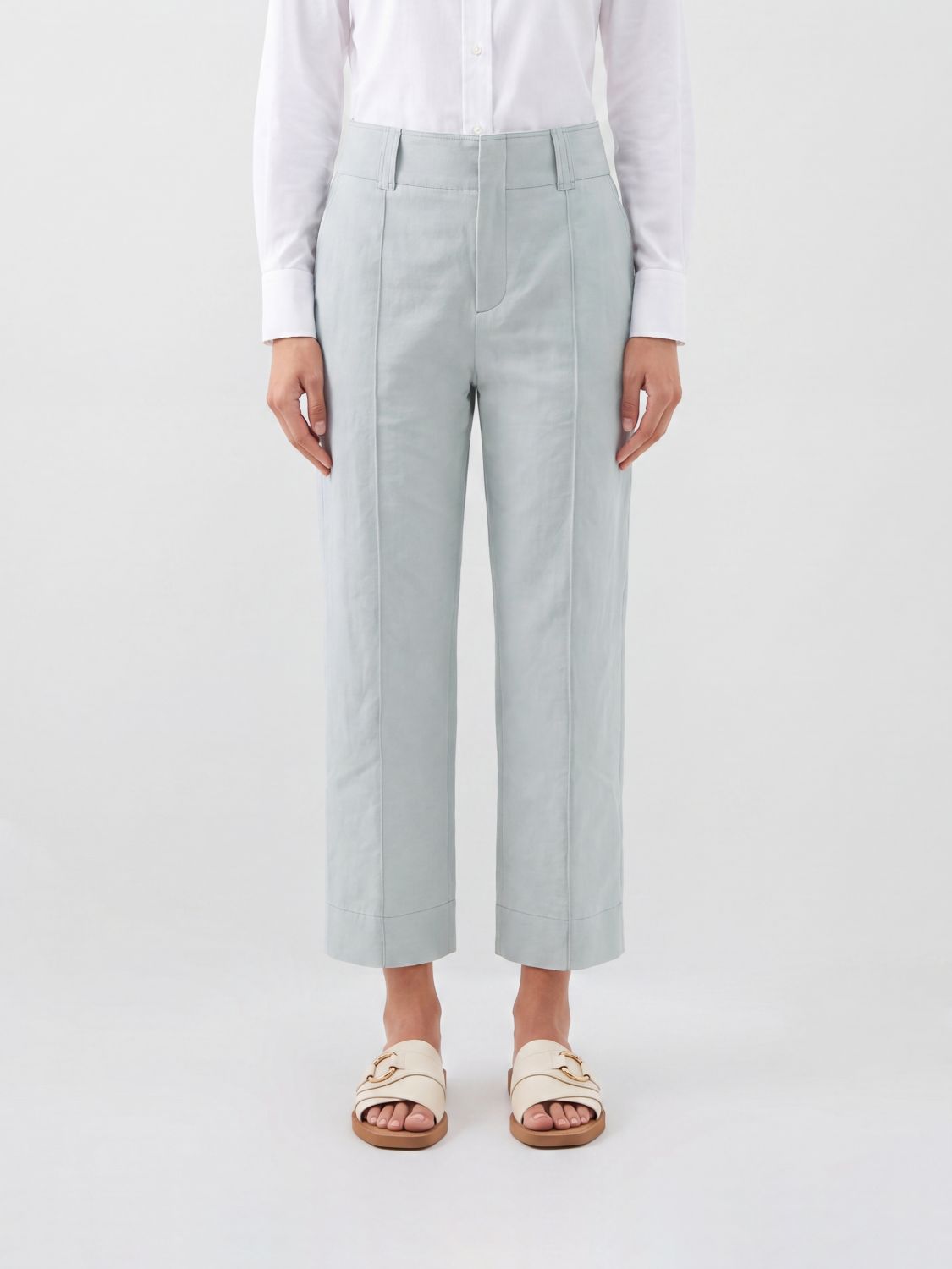 CHLOÉ Pants Woman color Grey