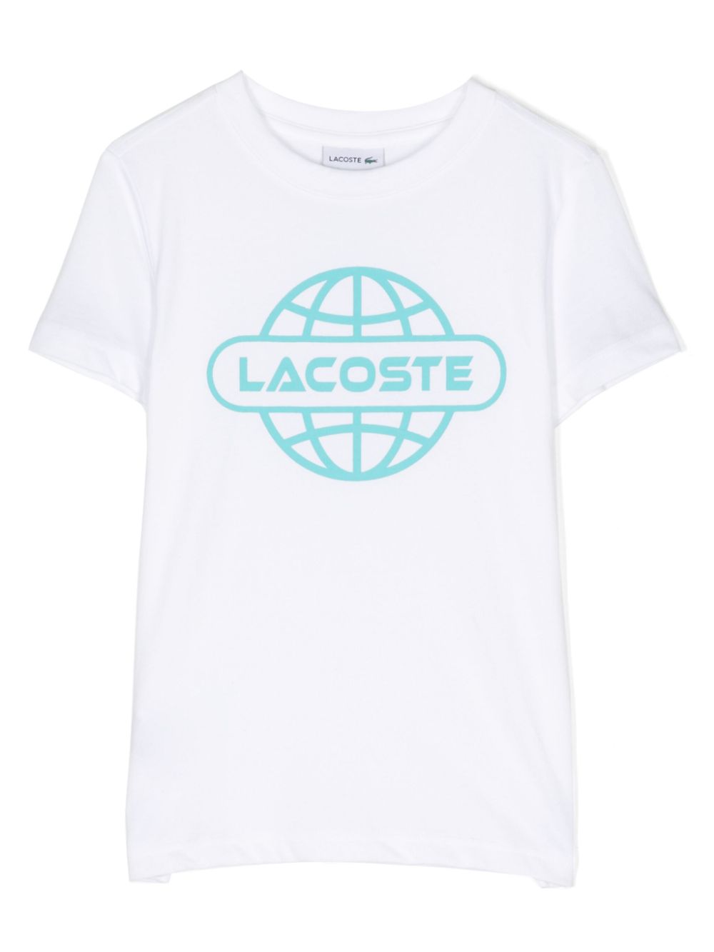 Logo-print crew-neck T-shirt - White