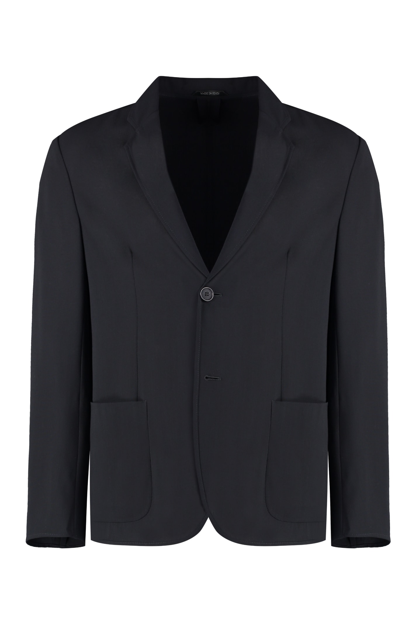 Single-breasted Virgin Wool Jacket