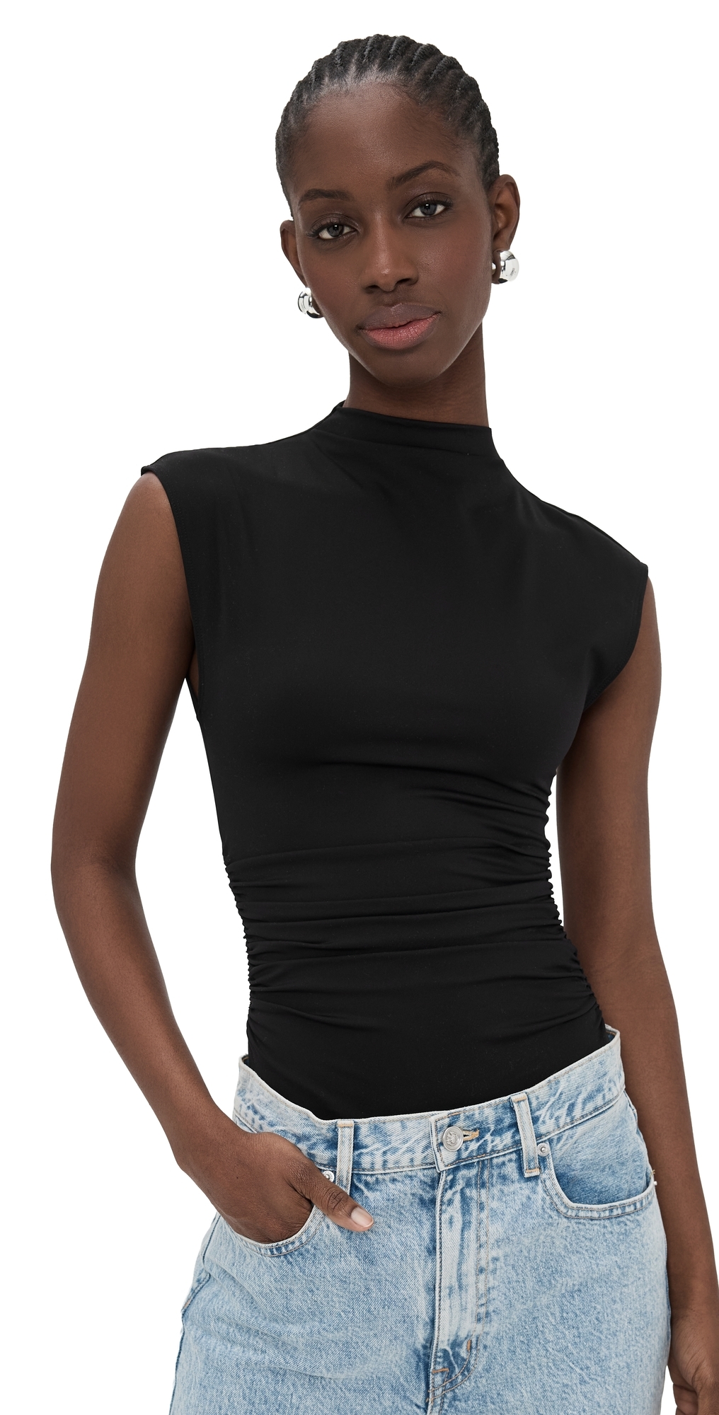 Weightless Sculpting Thong Bodysuit Black001 1XL