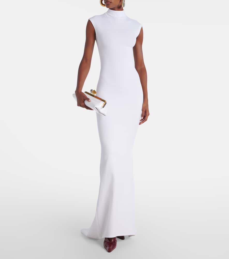 Alba crêpe jersey maxi dress