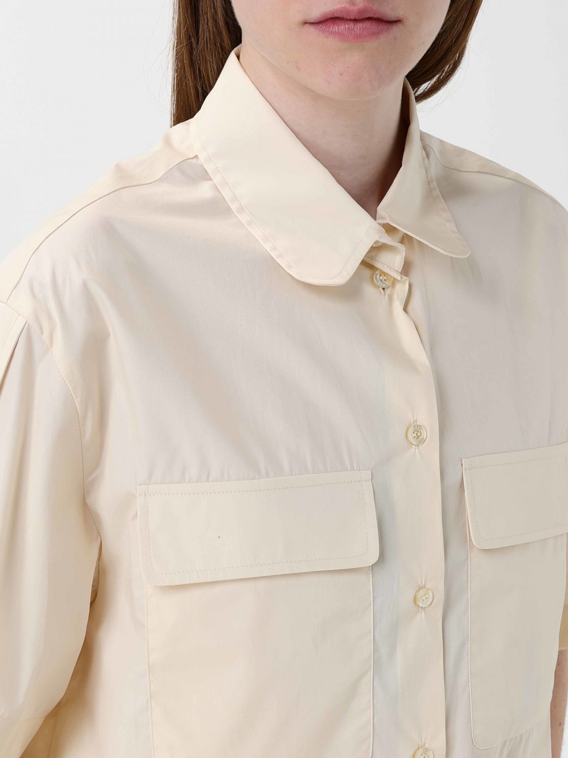 Shirt Woman color Yellow Cream