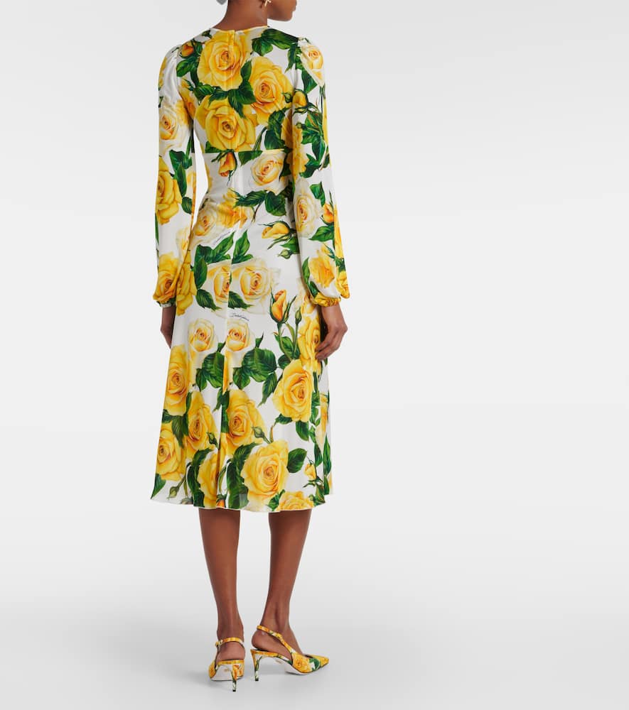 Floral midi dress