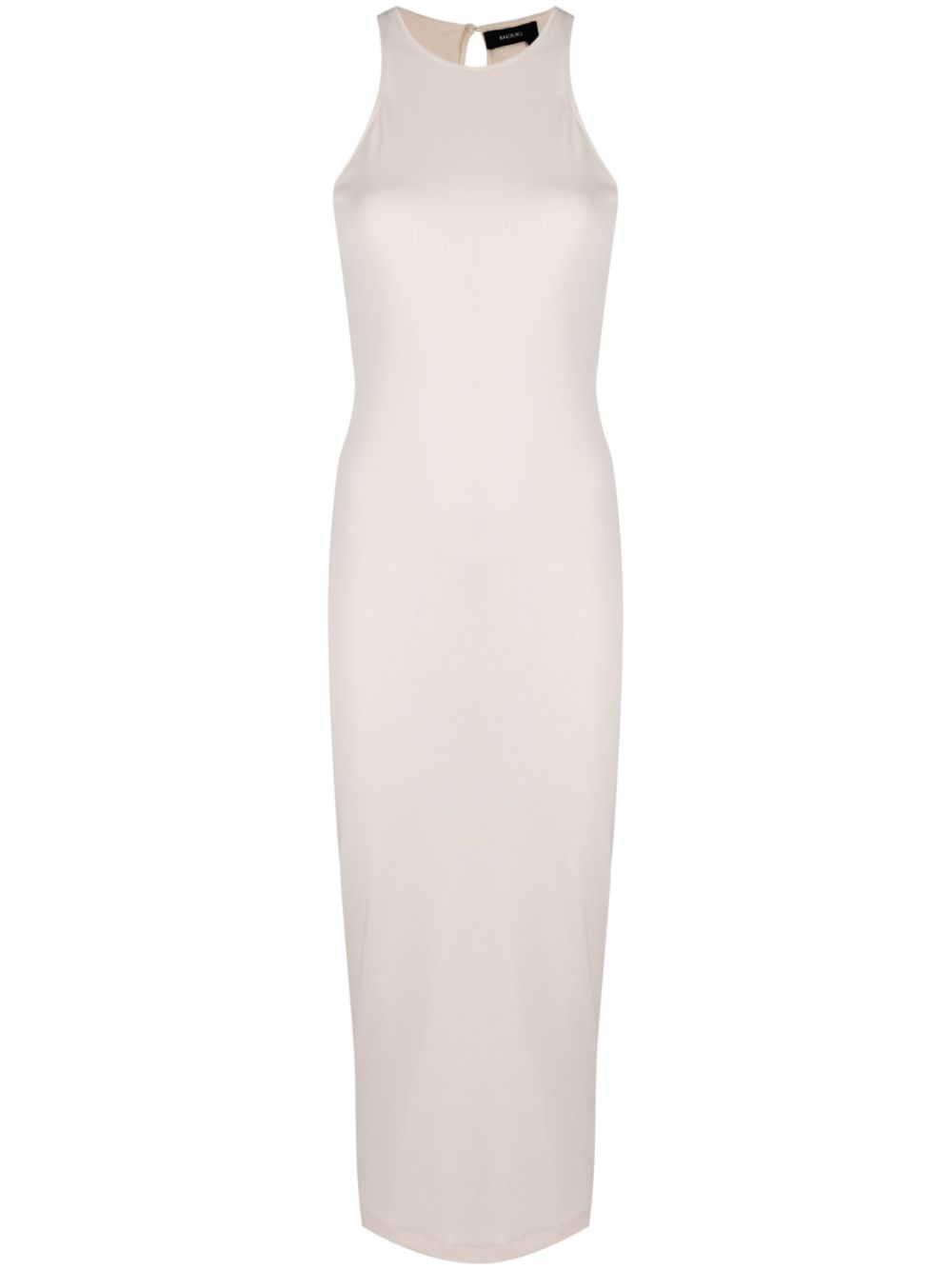 Racerback midi dress - White